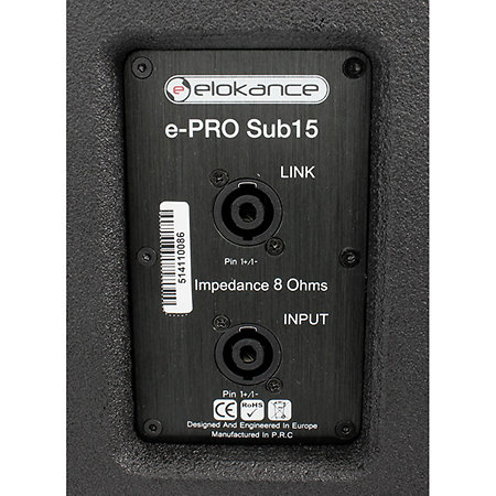 E PRO SUB 15 Elokance